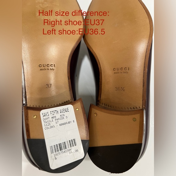 GUCCI Paride Tassel Web Loafers - Picture 3 of 14